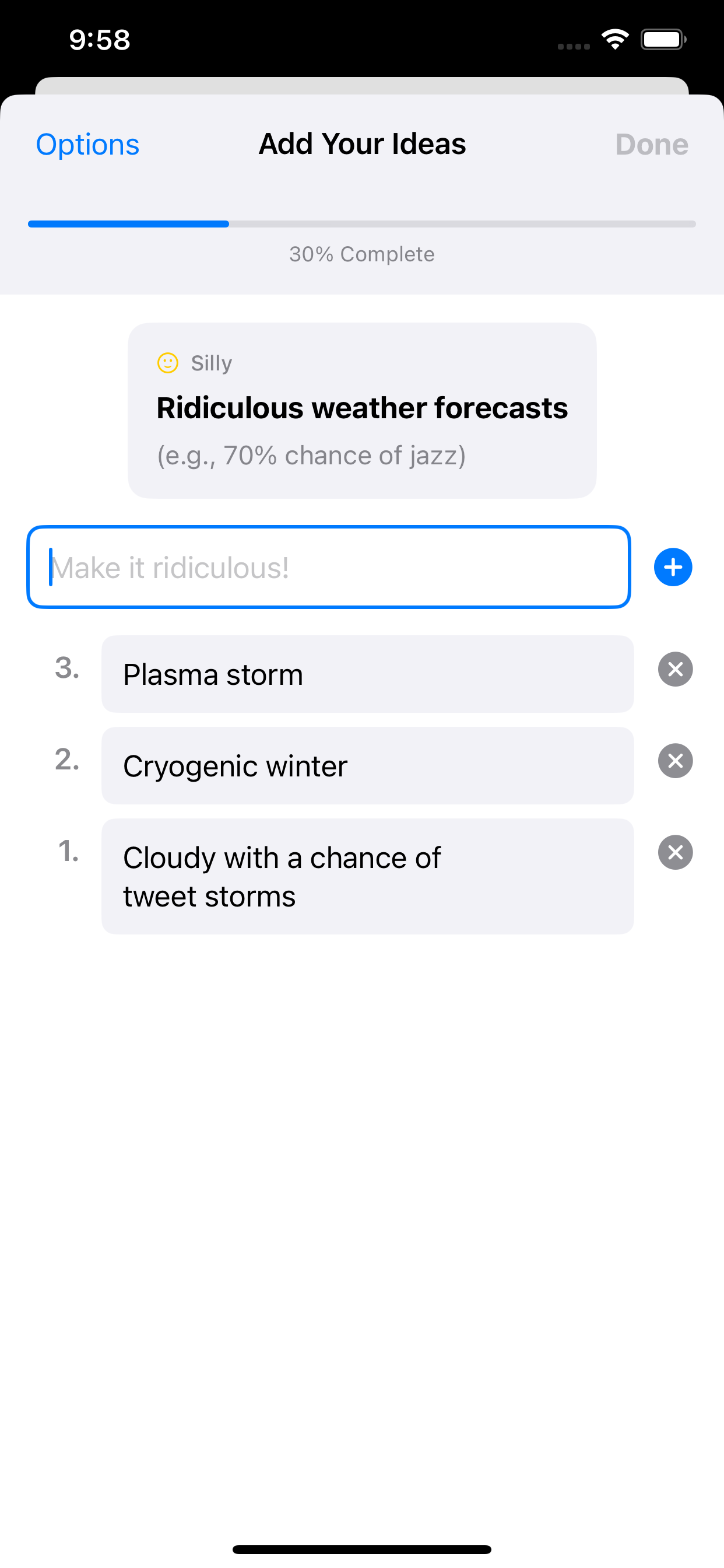 Idea Loom Ideation Session